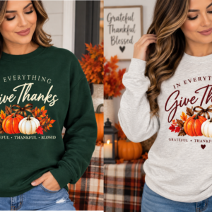 Thankgiving DTF printed Sweatshirt